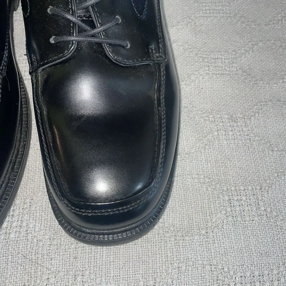 Nunn Bush Men’s Comfort Oxfords Size 12 M Black Leather Going Out Party